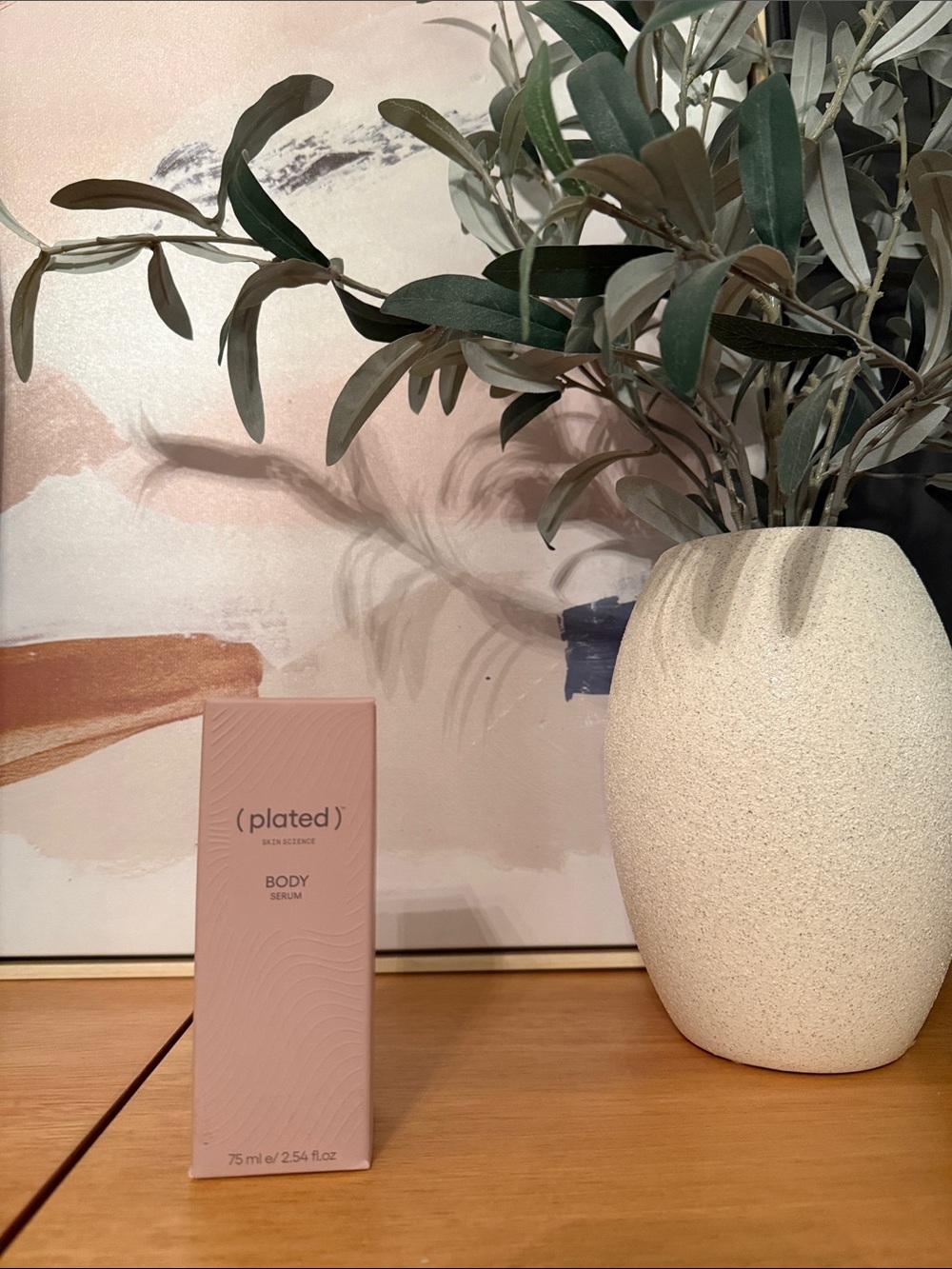 Plated Skin Science Body Serum — Blush Pink Moisturizer